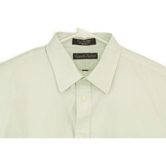 Kenneth Roberts Platinum Mens Green Striped - Picture 2 of 6
